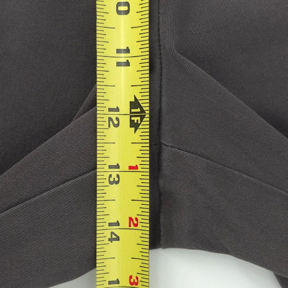 Banana Republic Mens Chinos Mason Athletic Tapered 38x36 Gray Stretch Pants